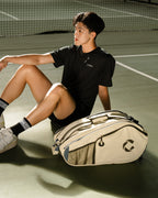 CEEVO Elite Tour Pickleball Bag in Ivory