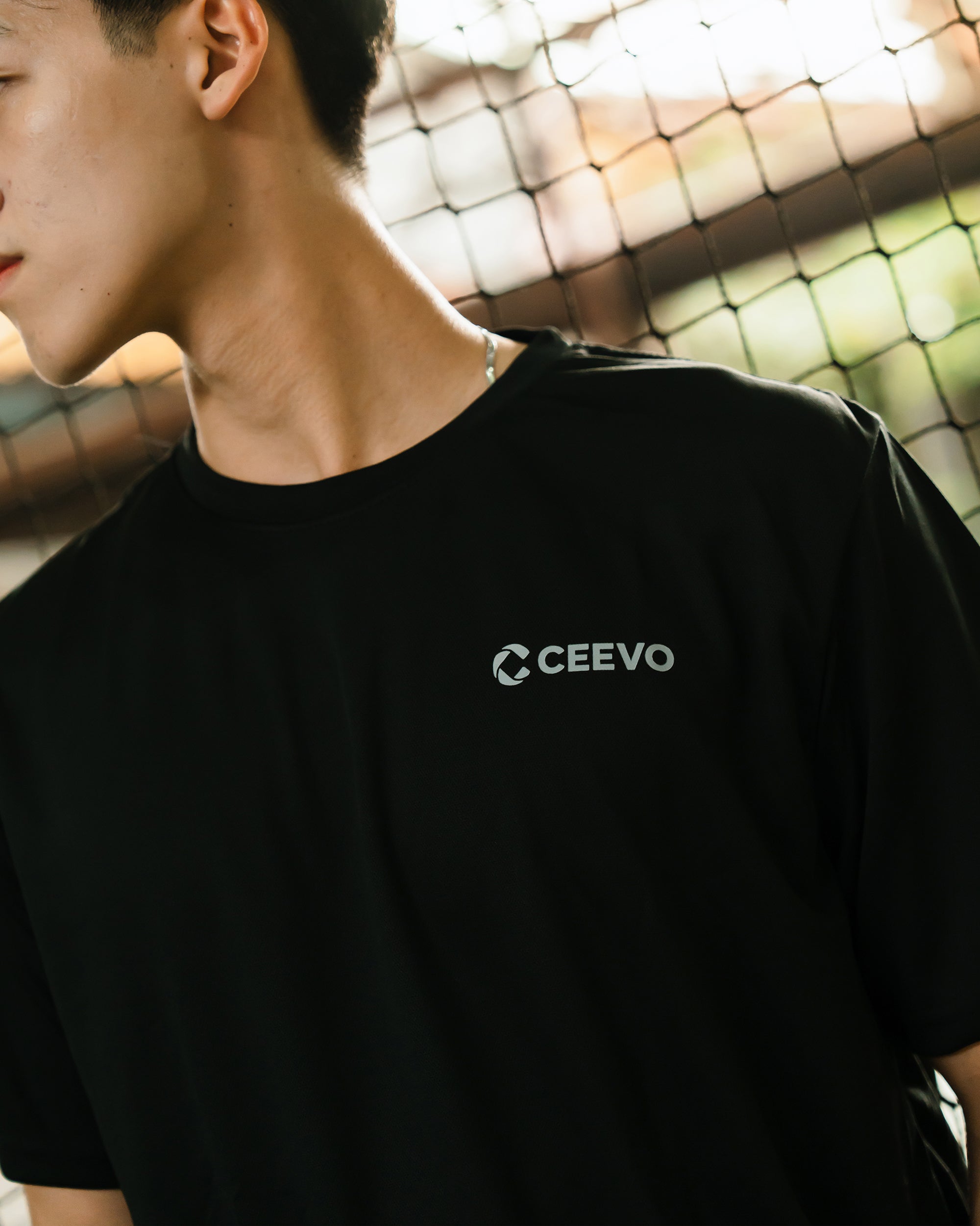 CEEVO Microfibre Tee in Black