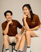 CEEVO Microfibre Tee in Brown