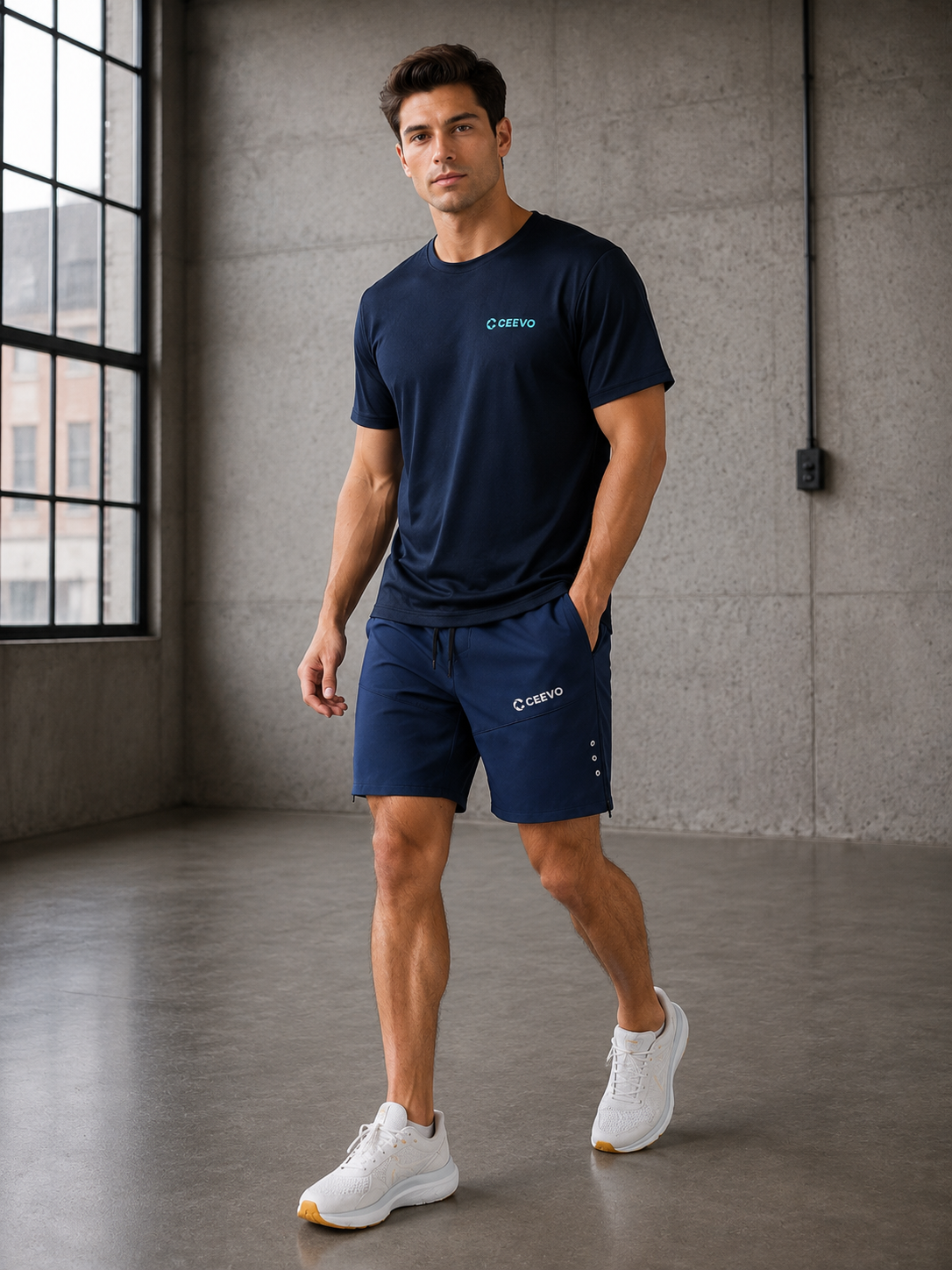 CEEVO All-Terrain Shorts in Royal Navy