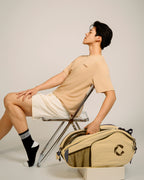 CEEVO Microfibre Tee in Desert Sand