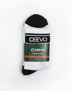 CEEVO Crew Socks + Keychain Bundle Set