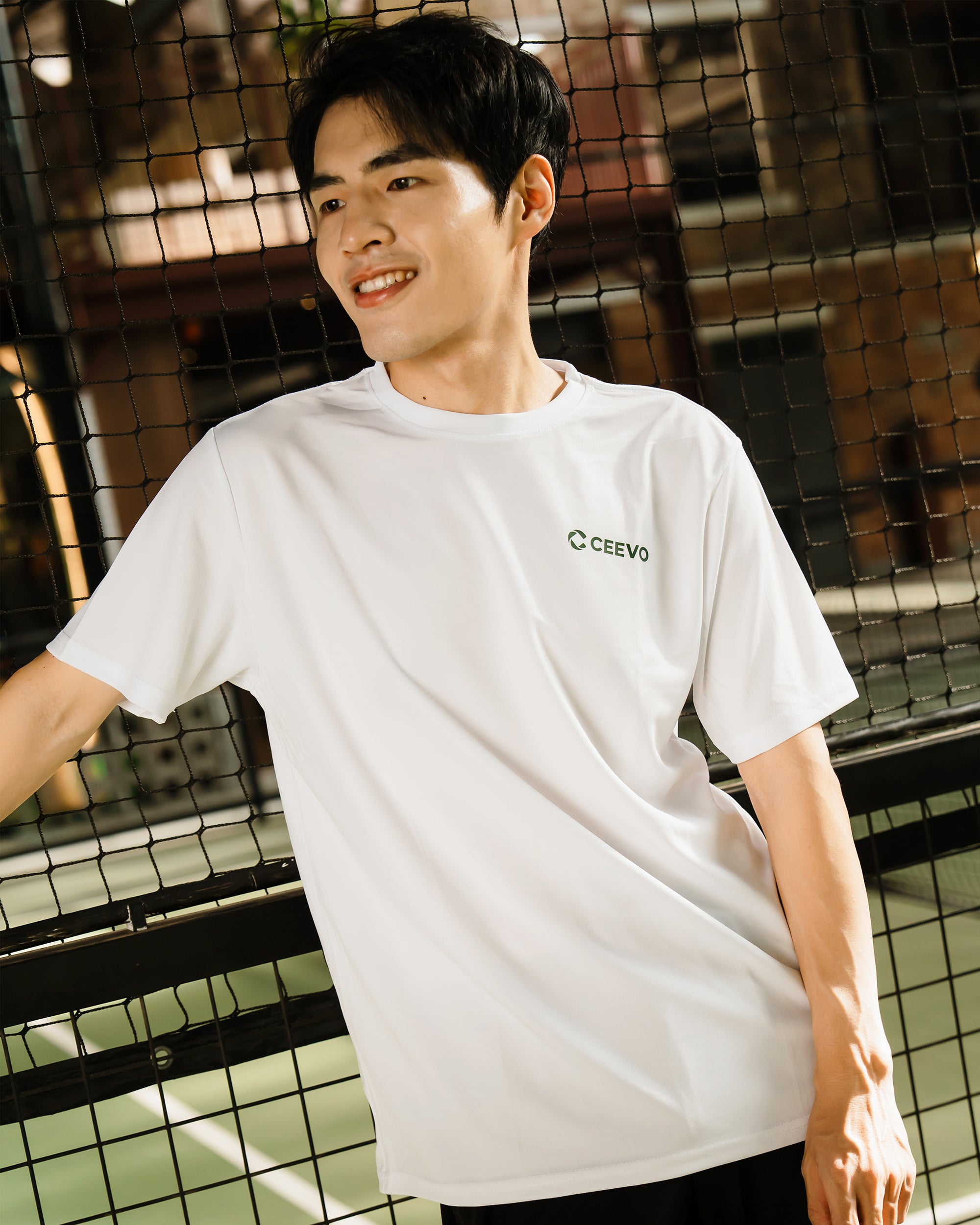 CEEVO Microfibre Tee in White