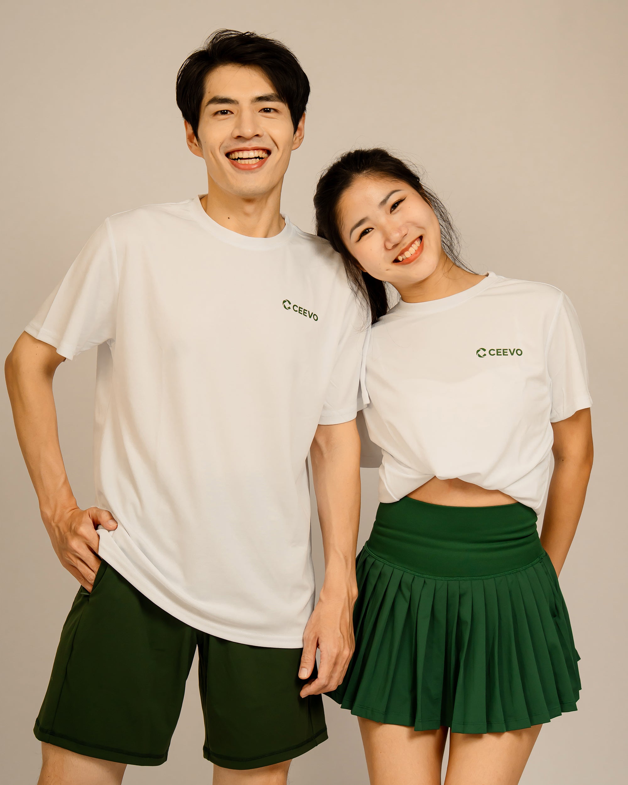 CEEVO Microfibre Tee in White